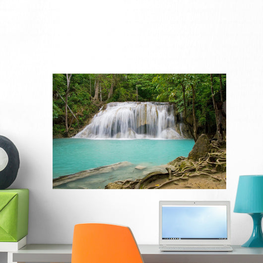 Jungle Waterfall Wall Decal