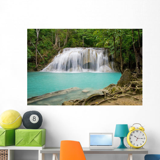 Jungle Waterfall Wall Decal