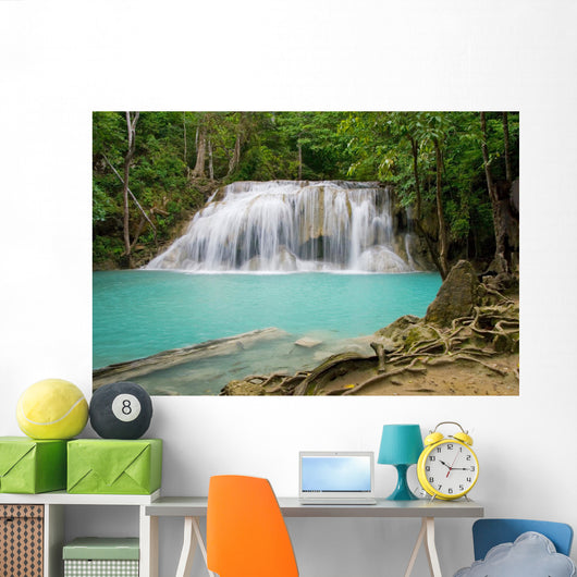 Jungle Waterfall Wall Decal