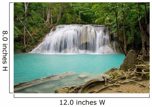 Jungle Waterfall Wall Decal