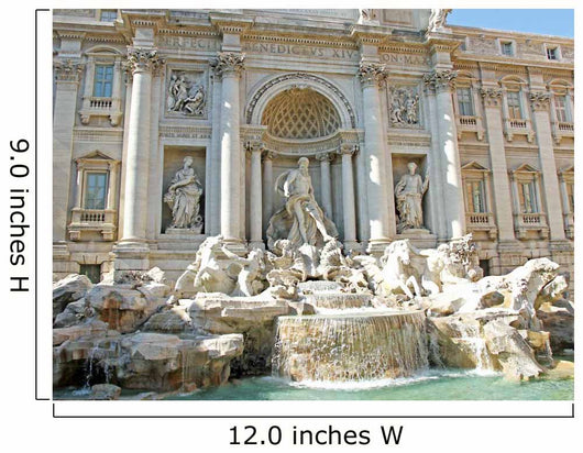 Fontana Di Trevi Rome Wall Decal