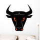 Angry Bull Wall Decal