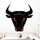Angry Bull Wall Decal