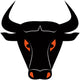 Angry Bull Wall Decal