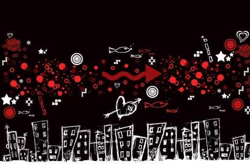 My Dream Town Wall Decal