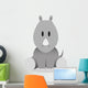 Vector Cute Cartoon Baby Wall Decal