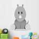 Vector Cute Cartoon Baby Wall Decal