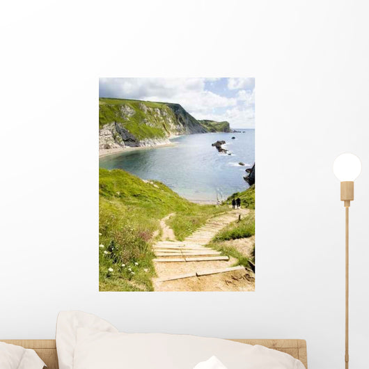 Steps to Beautiful Bay Wall Decal