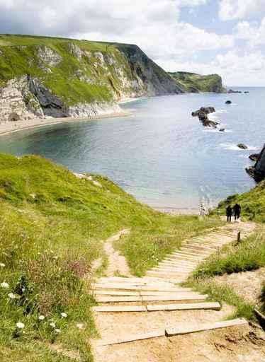 Steps to Beautiful Bay Wall Decal