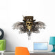 Steampunk Skull Wall Decal