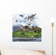 Collage Wild Animals and Wall Decal