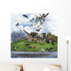 Collage Wild Animals and Wall Decal