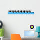 Olympics Rowing Eights Wall Decal