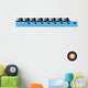 Olympics Rowing Eights Wall Decal