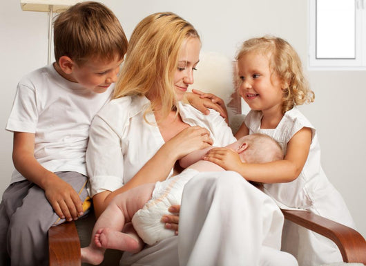 Mother Breastfeeding Her Baby Wall Decal