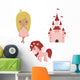 Princess Set Wall Decal