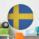 Swedish Flag Graphic Soccer Wall Decal