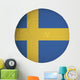 Swedish Flag Graphic Soccer Wall Decal