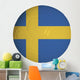 Swedish Flag Graphic Soccer Wall Decal