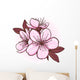 Cherry Blossom Wall Decal Design 1