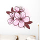 Cherry Blossom Wall Decal Design 1