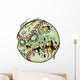 Zombie Baseball Wall Decal