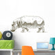 Hippopotamus Wall Decal