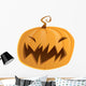 Halloween Scary Cartoon Pumpkin Wall Decal