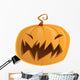 Halloween Scary Cartoon Pumpkin Wall Decal