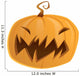 Halloween Scary Cartoon Pumpkin Wall Decal