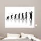 Evolution Golf Wall Decal