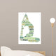 Words Illustration Woman Doing Wall Decal