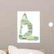 Words Illustration Woman Doing Wall Decal