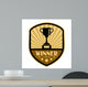 Winner Retro Label Vector Wall Decal