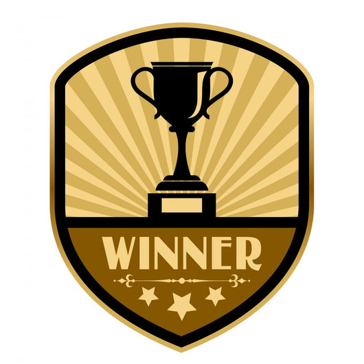 Winner Retro Label Vector Wall Decal