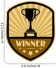 Winner Retro Label Vector Wall Decal
