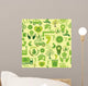 Green Seamless Pattern Wall Decal