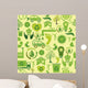 Green Seamless Pattern Wall Decal