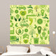 Green Seamless Pattern Wall Decal