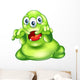 Green Monster Horror Wall Decal