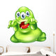 Green Monster Horror Wall Decal