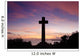 Christian Cross Wall Decal