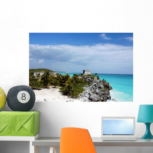 Temple Maya Archaeological Site Wall Decal