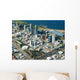Perth City Aerial 2 Wall Decal Design 2