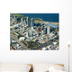 Perth City Aerial 2 Wall Decal Design 2