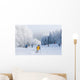 Skiing Wall Decal