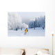 Skiing Wall Decal