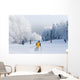 Skiing Wall Decal