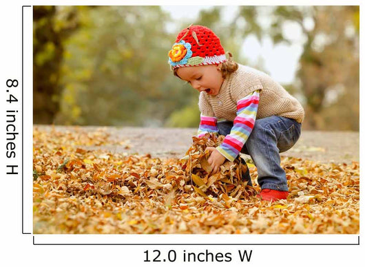 Cute Child Playing with Wall Decal