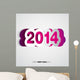 Happy New Year 2014 Wall Decal Design 2